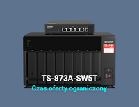 Server NAS QNAP TS-873A-SW5T