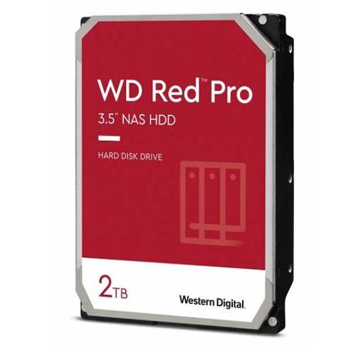 Hard Disk Drive Western Digital RED PRO 3.5'' HDD 2TB 7200RPM SATA 6Gb/s 64MB | WD2002FFSX