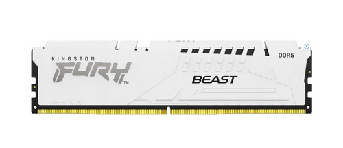 Memory RAM 1x 16GB Kingston Fury Beast DDR5 2Rx8 6000MHz PC5-48000 UDIMM | KF560C30BWE-16