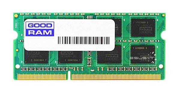 Memory RAM 1x 2GB GoodRAM SO-DIMM DDR3 1066MHz PC3-8500 | GR1066S364L7/2G