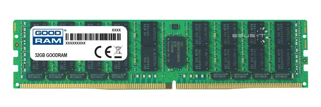 Memory RAM 1x 32GB GoodRAM ECC LOAD REDUCED DDR4 4Rx4 2666MHZ PC4-21300 LRDIMM | W-MEM2666LR4Q432G