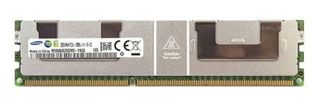 Memory RAM 1x 32GB Samsung ECC LOAD REDUCED DDR3  1600MHz PC3-12800 LRDIMM | M386B4G70BM0-YK0
