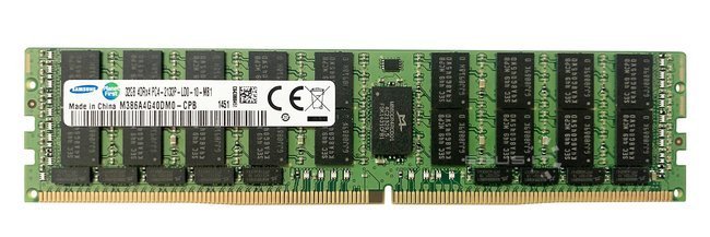 Memory RAM 1x 32GB Samsung ECC LOAD REDUCED DDR4  2133MHz PC4-17000 LRDIMM | M386A4G40DM0-CPB