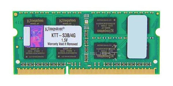 Memory RAM 1x 4GB Kingston SO-DIMM DDR3 1333MHz PC3-10600 | KTT-S3B/4G