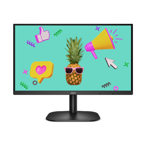 Monitor 27" AOC 27B2H 1920 x 1080 Full HD 75Hz screen matrix IPS