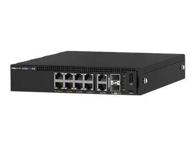 Switch DELL PowerSwitch N1108EP 8x 1Gb 2x RJ-45/SFP 137 W PoE+