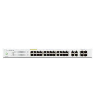 Switch Zyxel NSW100-28P-EU0101F 24x RJ-45 10/100/1000 Mbps 4x RJ-45/SFP 375 W PoE+