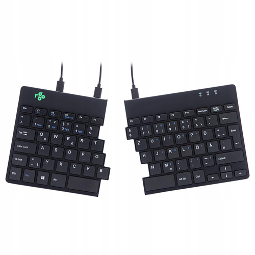 Wired keyboard R-GO Tools R-Go Split Break QWERTZ