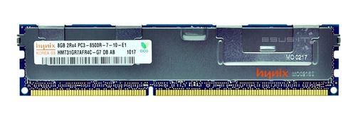 Memory RAM 1x 8GB Hynix ECC REGISTERED DDR3  1066MHz PC3-8500 RDIMM | HMT31GR7AFR4C-G7