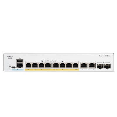 Switch Cisco Catalyst C1200-8FP-2G 8x 1Gb 2x RJ-45/SFP 120 W PoE+