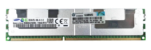 Memory RAM 1x 32GB Samsung ECC LOAD REDUCED DDR3  1333MHz PC3-10600 LRDIMM | M386B4G70DM0-YH9